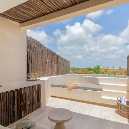 Private Pool And Rooftop In Aldea Zama, 24 7 Security In A Gated Community 15 Tulum Exteriör bild
